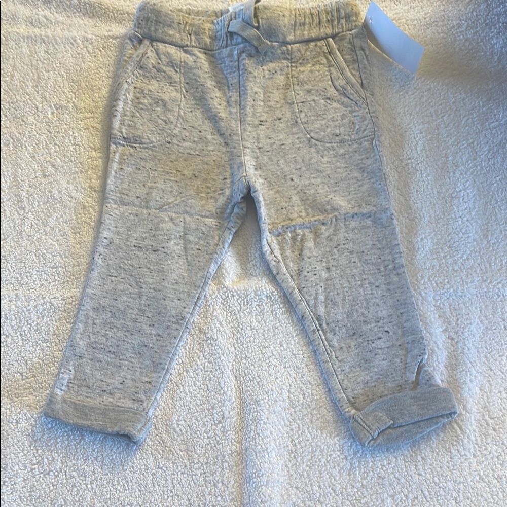B’Gosh Heather Gray Boys 18m Pull On Pants
